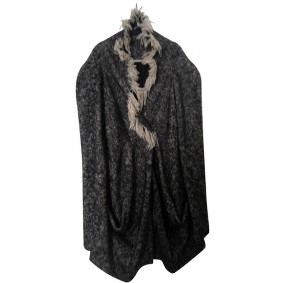 Alexander McQueen Jackets & Blazers - Alexander McQueen Gray Wool And Mohair Coat